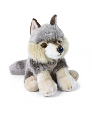 Plyšový vlk sedící - Eco Friendly Edition - 30 cm