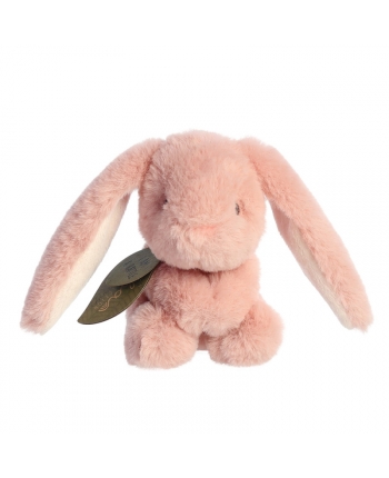 Plyšový zajačik Brenna hrkálka - Ebba Eco Collection - 15 cm