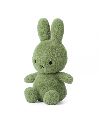Hračka - Plyšový zajačik machovozelený froté - Miffy - 23 cm