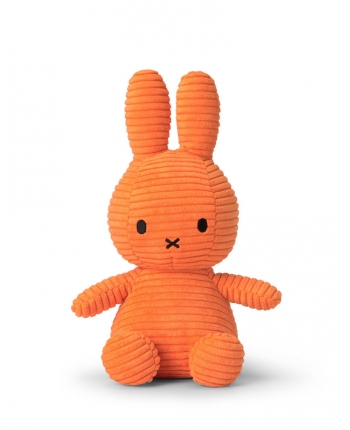 Plyšový zajačik oranžový menčester - Miffy - 23 cm 
