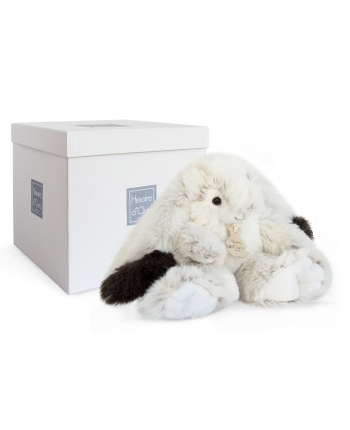 Plyšový zajačik Softy v škatuľke - Histoire D´Ours (30 cm)