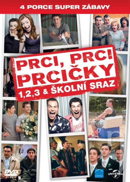 DVD Film - Prci, prci, prcičky 1-4 (4 DVD)