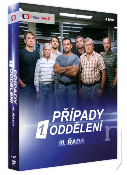 DVD Film - Případy 1. oddělení III. séria (4 DVD)