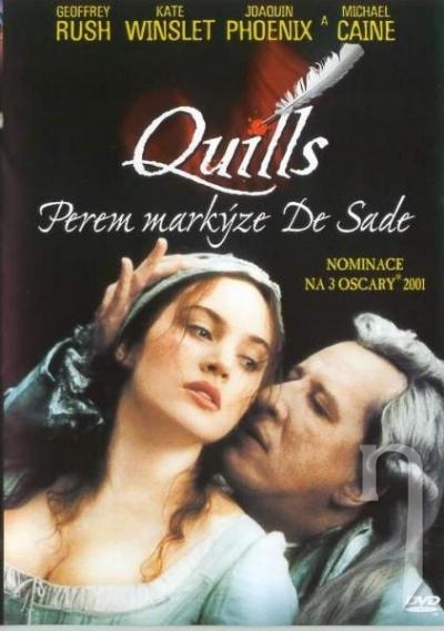 DVD Film - Quills - Perom markíza De Sade