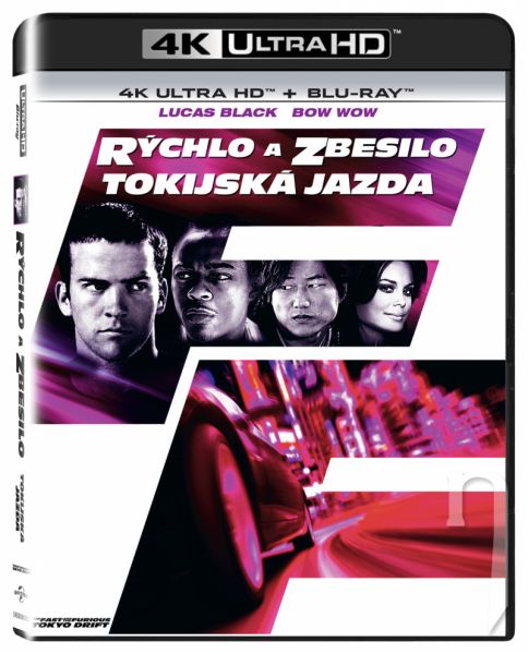 BLU-RAY Film - Rýchlo a zbesilo: Tokijská jazda 2x(UHD+BD)