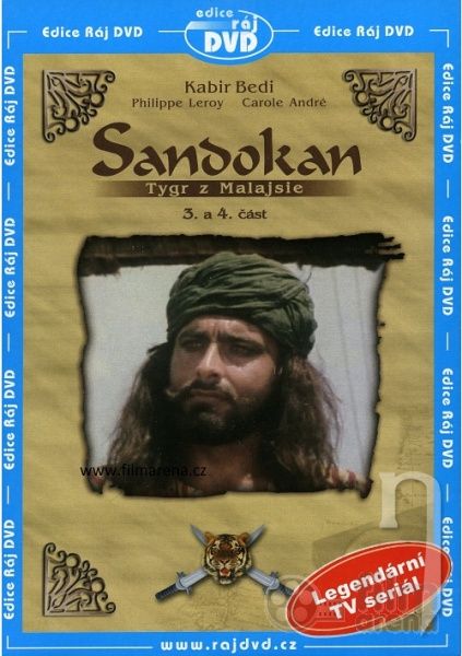 DVD Film - Sandokan 3. a 4. časť - papierový obal