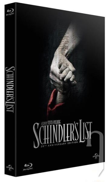 BLU-RAY Film - Schindlerov zoznam (1x Bluray + 1x DVD Bonus digibook)
