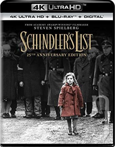 BLU-RAY Film - Schindlerov zoznam -  výročná edícia 25 rokov UHD + BD (3BD)