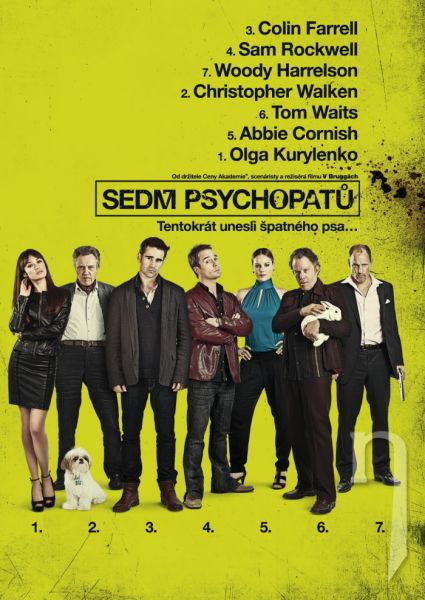 DVD Film - Sedem psychopatov