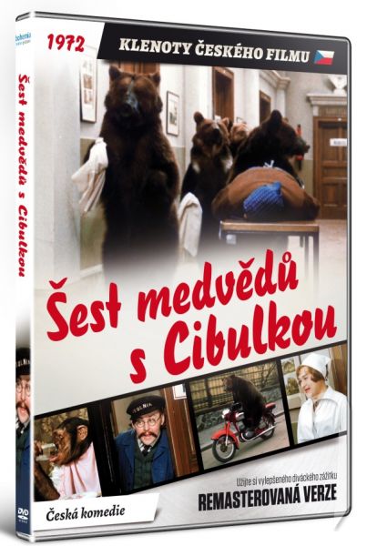 DVD Film - Šest medvědů s Cibulkou - remastrovaná verzia