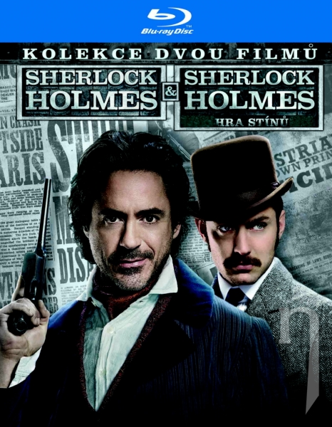 BLU-RAY Film - Sherlock Holmes kolekcia (2Bluray)