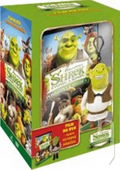 DVD Film - Shrek: Zvonec a koniec + plyšová hračka Kocúr