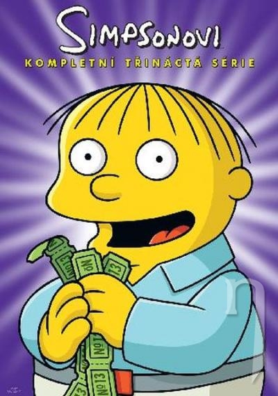 DVD Film - Simpsonovci - 13.séria (4 DVD) (seriál)