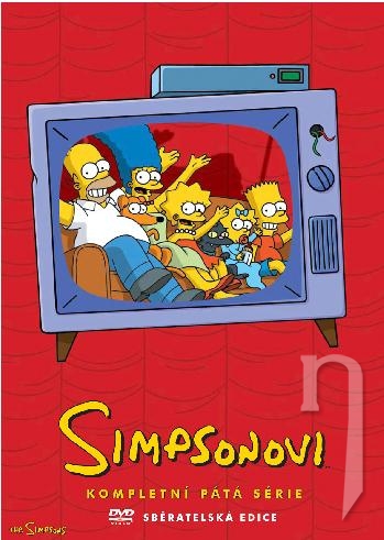 DVD Film - Simpsonovci - 5.séria (4 DVD) (seriál)