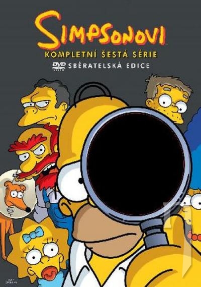DVD Film - Simpsonovci - 6.séria (4 DVD) (seriál)