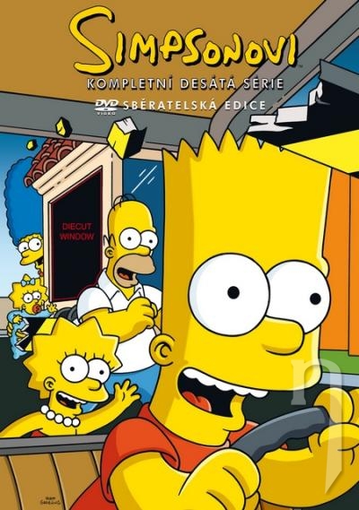DVD Film - Simpsonovci - 10.séria (4 DVD) (seriál)