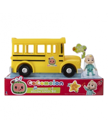 Hračka - Školský autobus so zvukom a figúrkou - Cocomelon - 23 cm