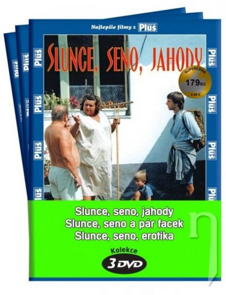 DVD Film - Slunce, seno (3 DVD)