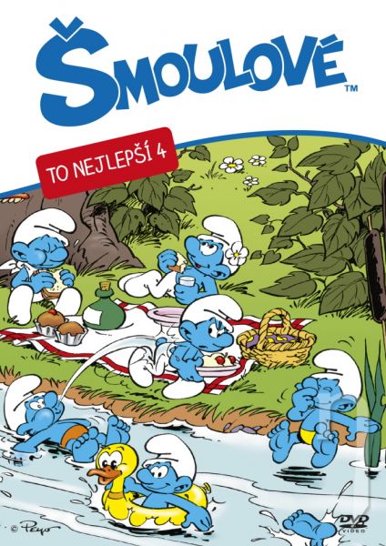 DVD Film - Šmolkovia: To najlepšie 4