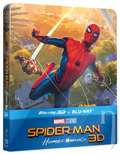 BLU-RAY Film - Spider-Man: Návrat domov - 3D/2D (Steelbook)