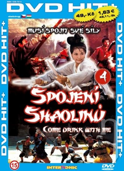 DVD Film - Spojenie Shaolinov (papierový obal)