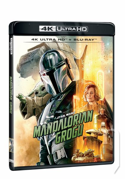 BLU-RAY Film - Star Wars: Mandalorián a Grogu (UHD)