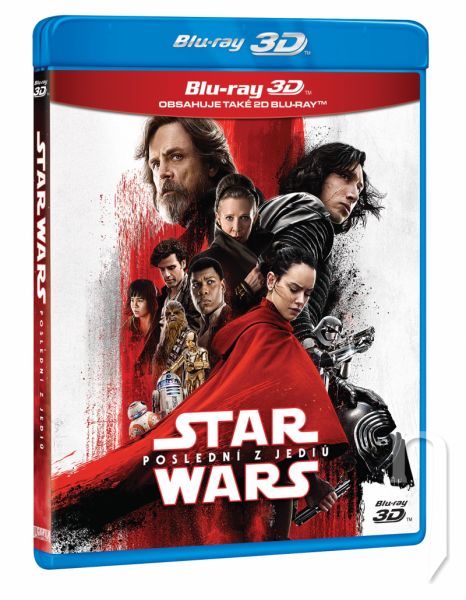 BLU-RAY Film - Star Wars: Poslední Jediovia 3D/2D (3 Bluray + bonusový disk)