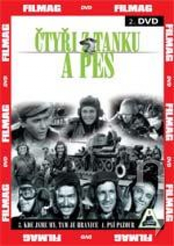 DVD Film - Štyria tankisti a pes - 3 a 4 časť