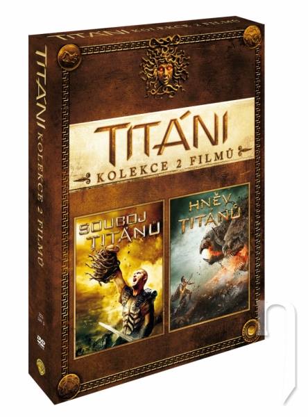 DVD Film - Súboj Titánov + Hnev Titánov (2 DVD)