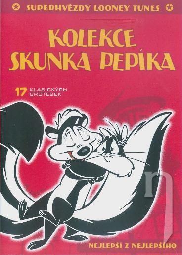 DVD Film - Super hviezdy Looney Tunes: Kolekcia Skunka Pepíka