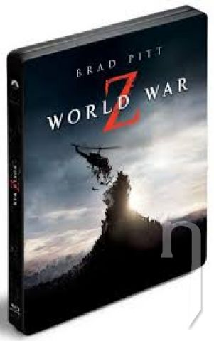 BLU-RAY Film - Svetová vojna Z (3D/2D) - Steelbook