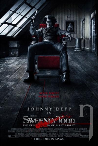 DVD Film -  Sweeney Todd: Čertovský holič z Fleet Street