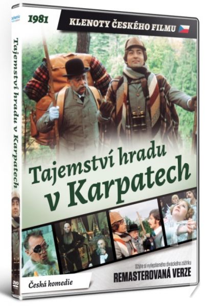 DVD Film - Tajemství hradu v Karpatech - remastrovaná verzia