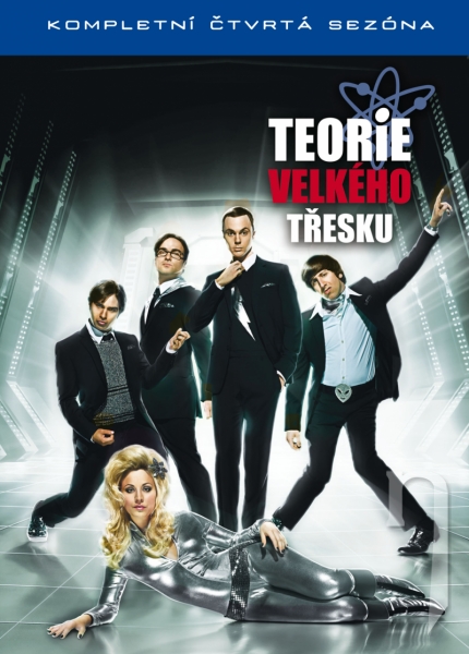 DVD Film - Teorie velkého třesku (4. séria) - 3 DVD