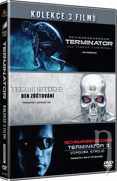 DVD Film - Terminátor 1 - 3