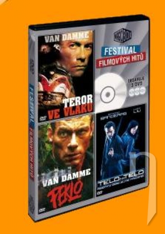 DVD Film - Teror vo vlaku + Peklo + Telo na telo - kolekcia (3 DVD)