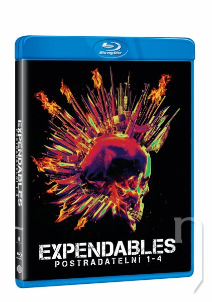 BLU-RAY Film - The Expendables 1-4