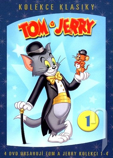 DVD Film - Tom a Jerry kolekcia 1. (4 DVD)
