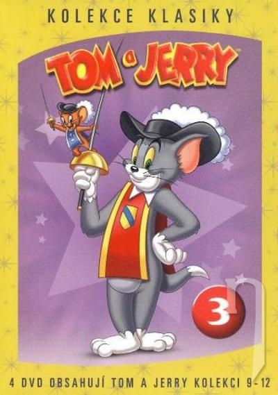 DVD Film - Tom a Jerry kolekcia 3. (4 DVD)