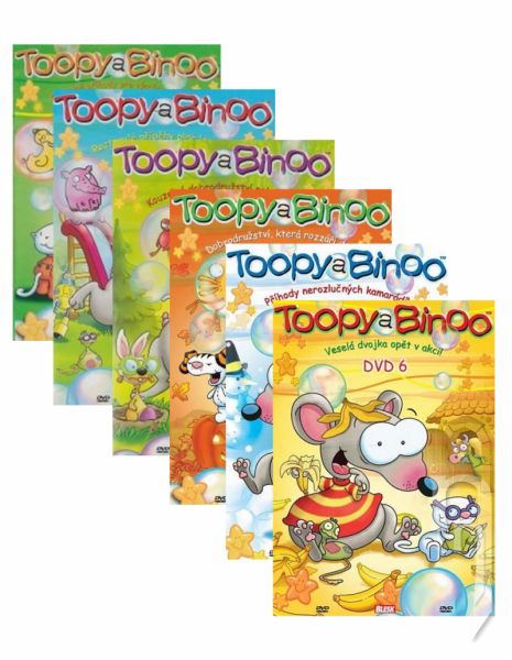DVD Film - Toopy a Binoo (6 DVD sada)