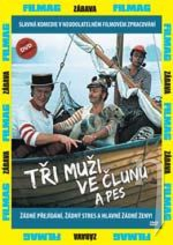 DVD Film - Traja muži v člne a pes