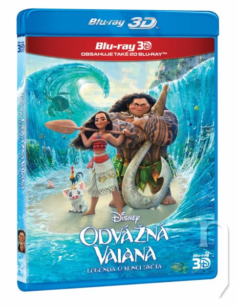 BLU-RAY Film - Vaiana - 3D/2D