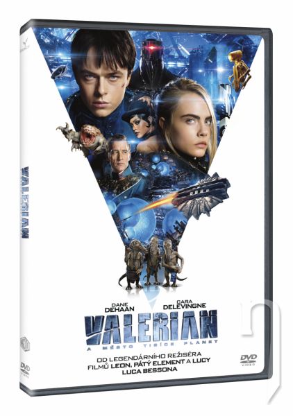 DVD Film - Valerian a mesto tisícich planét