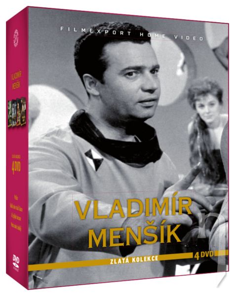 DVD Film - Vladimír Menšík - Zlatá kolekce (4 DVD)