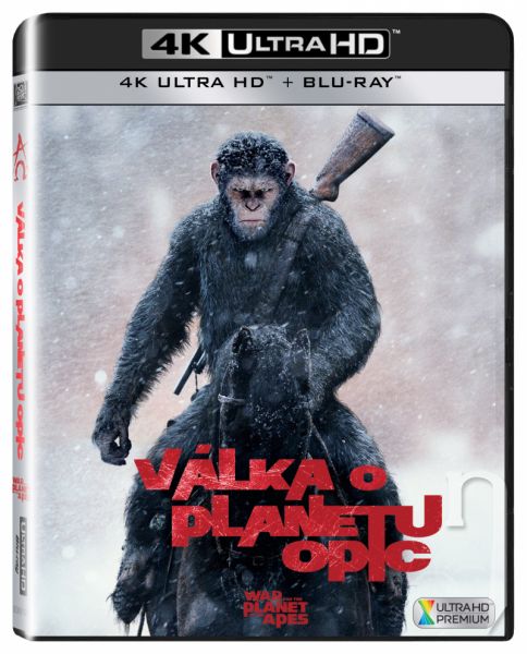 BLU-RAY Film - Vojna o planétu opíc (UHD+BD)