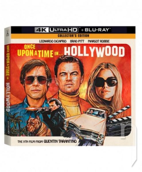 BLU-RAY Film - Vtedy v Hollywoode VINYL EDITION - Limitovaná sběratelská edice Dárková sada (4K Ultra HD + Blu-ray)