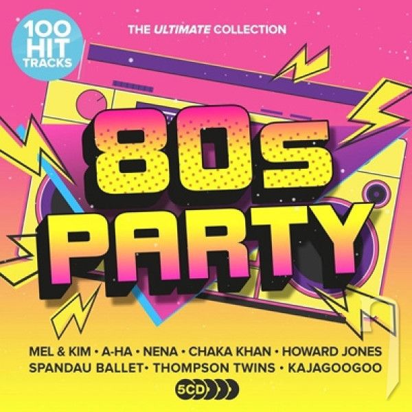 CD - Výber : Ultimate 80s Party - 5CD