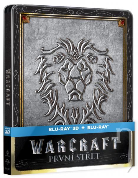 BLU-RAY Film - Warcraft: Prvý stret 2D/3D - Steelbook