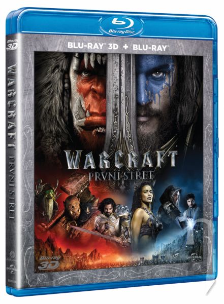 BLU-RAY Film - Warcraft: Prvý stret 2D/3D