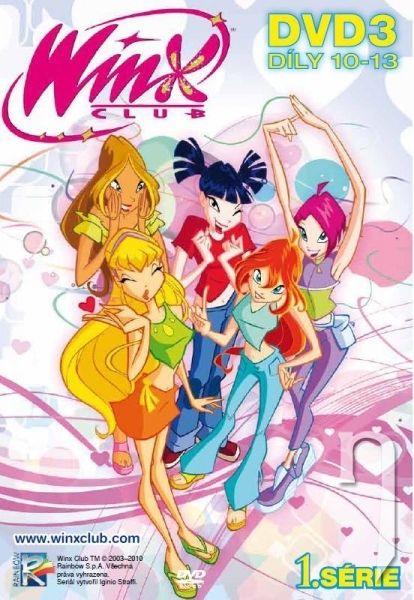 DVD Film - Winx Club séria 1 - (10 až 13 diel - papierový obal)